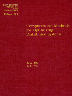 cover image of Computational Methods for Optimizing Distributed Systems